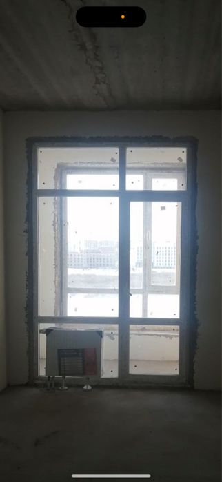 Пластиковый балконный проем