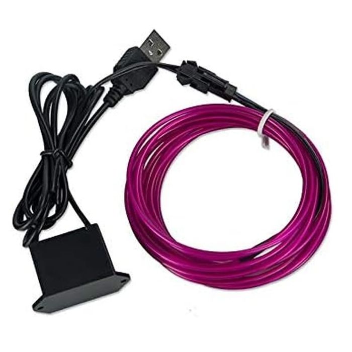 Kit  Neon Lumina Ambientala Auto, USB, Multifunctional