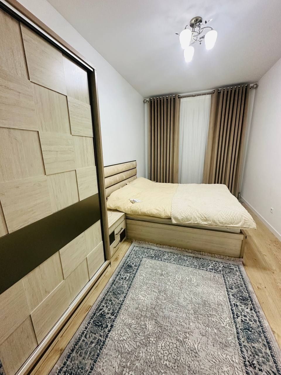 3 х комнатная квартира аренда в Алмазар сити 82 м² 3+ м потолок V дом