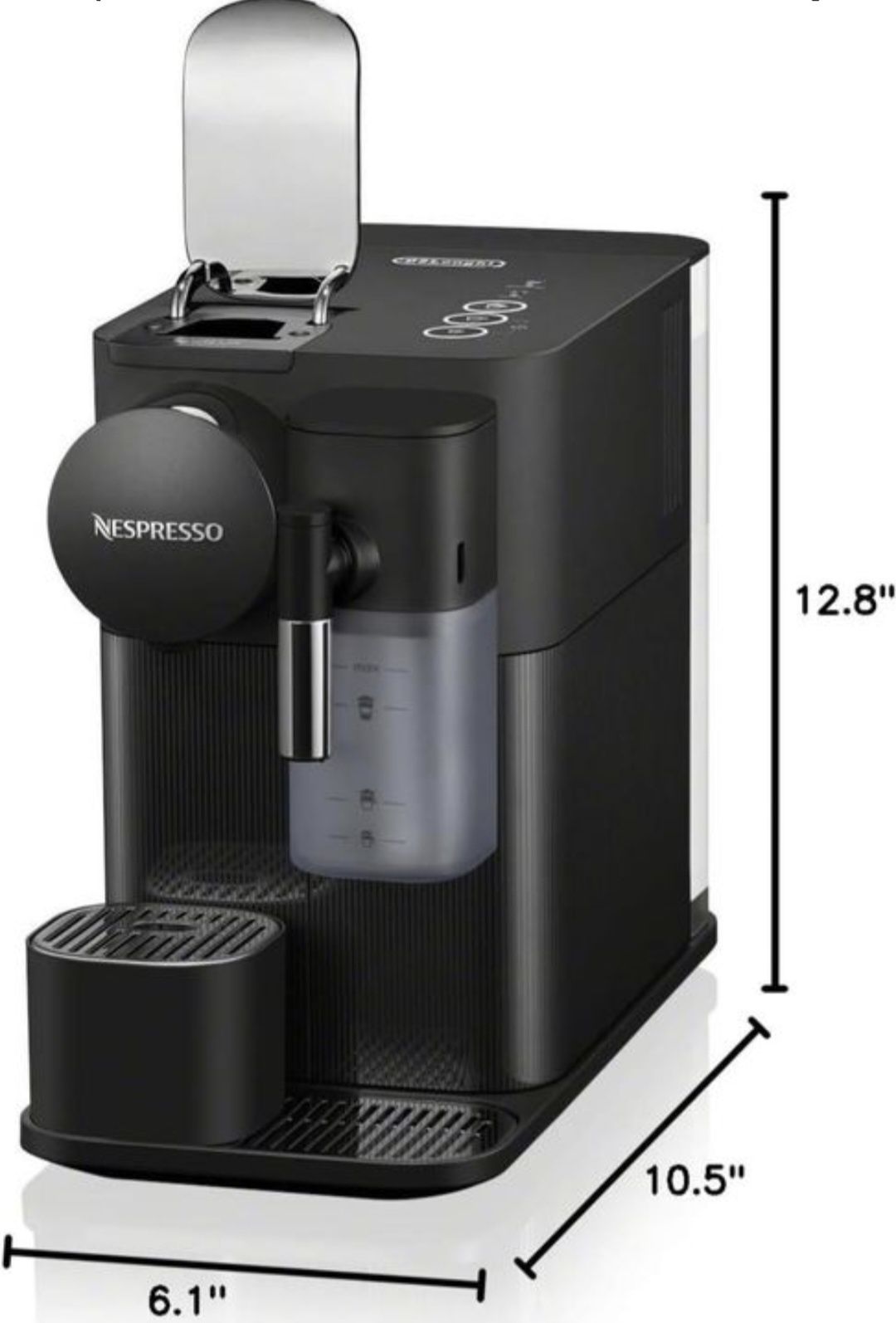 Кафемашина с капсули Nespresso EN-500.W Lattissima One, 19 bar, 1400 W