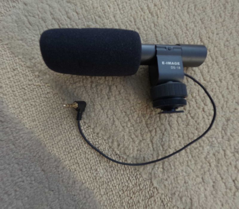E-Image DS-18 - Microfon shotgun pentru DSLR/mirrorless