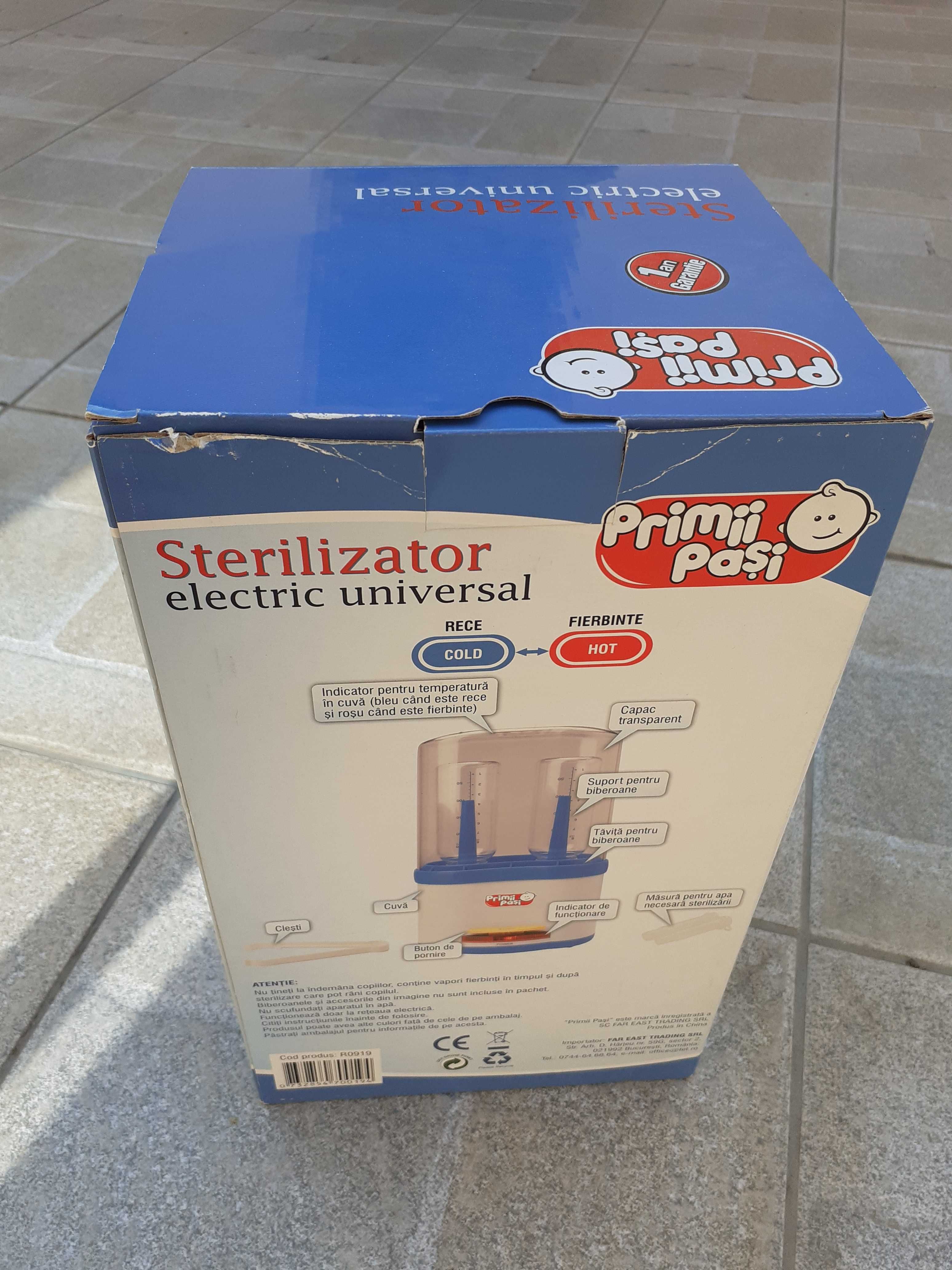 Sterilizator cu aburi Primii Pasi