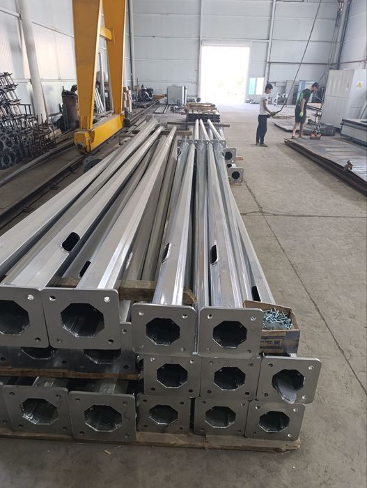 Опоры освещения металлические оцинкованные