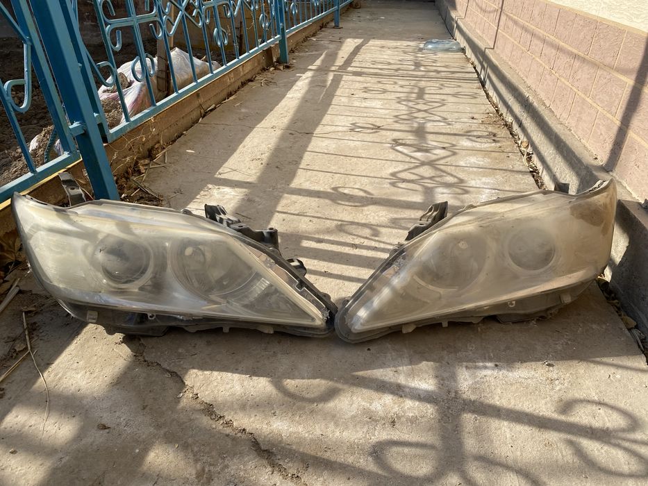 Передние фары на камри 50