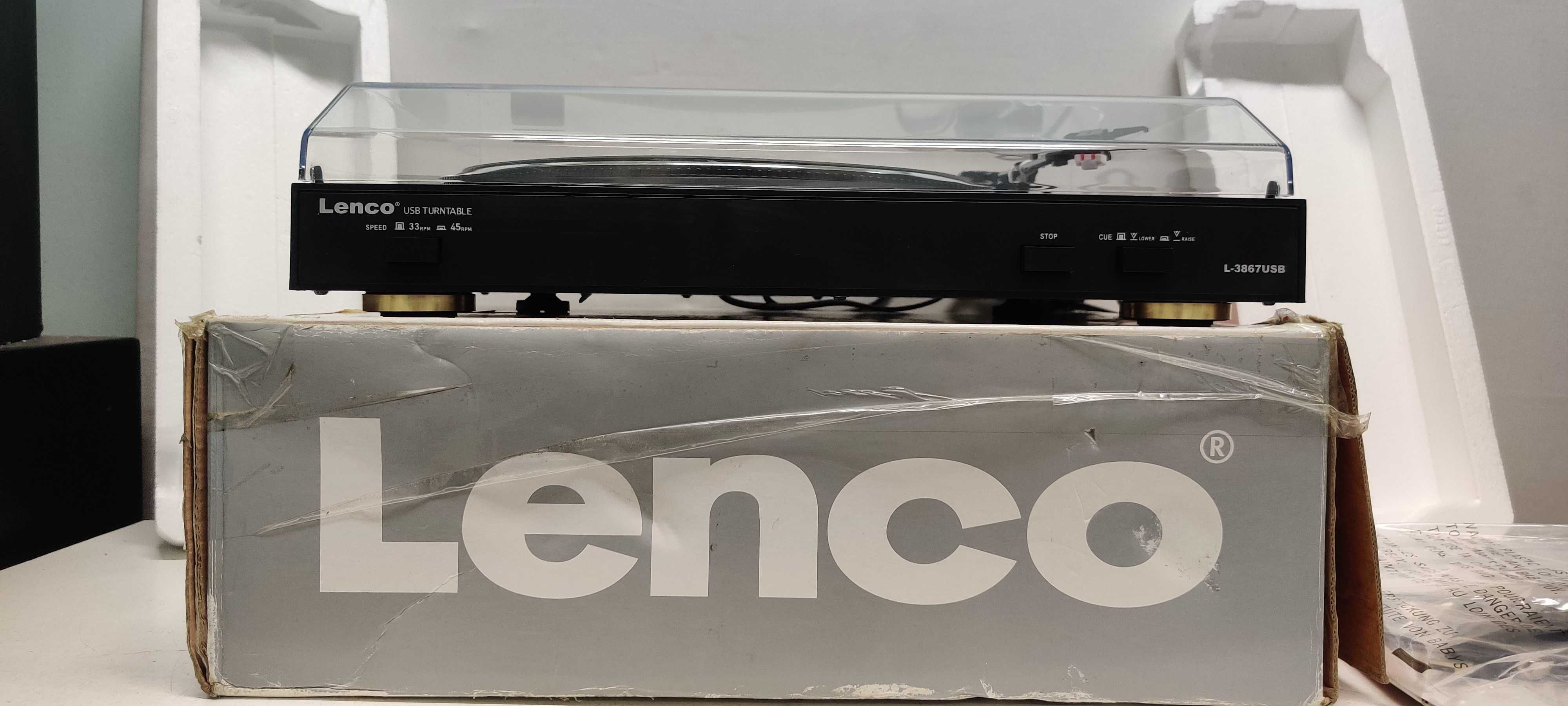 Lenco L 3867 muzica pickup USB nou la cutie vinil muzica