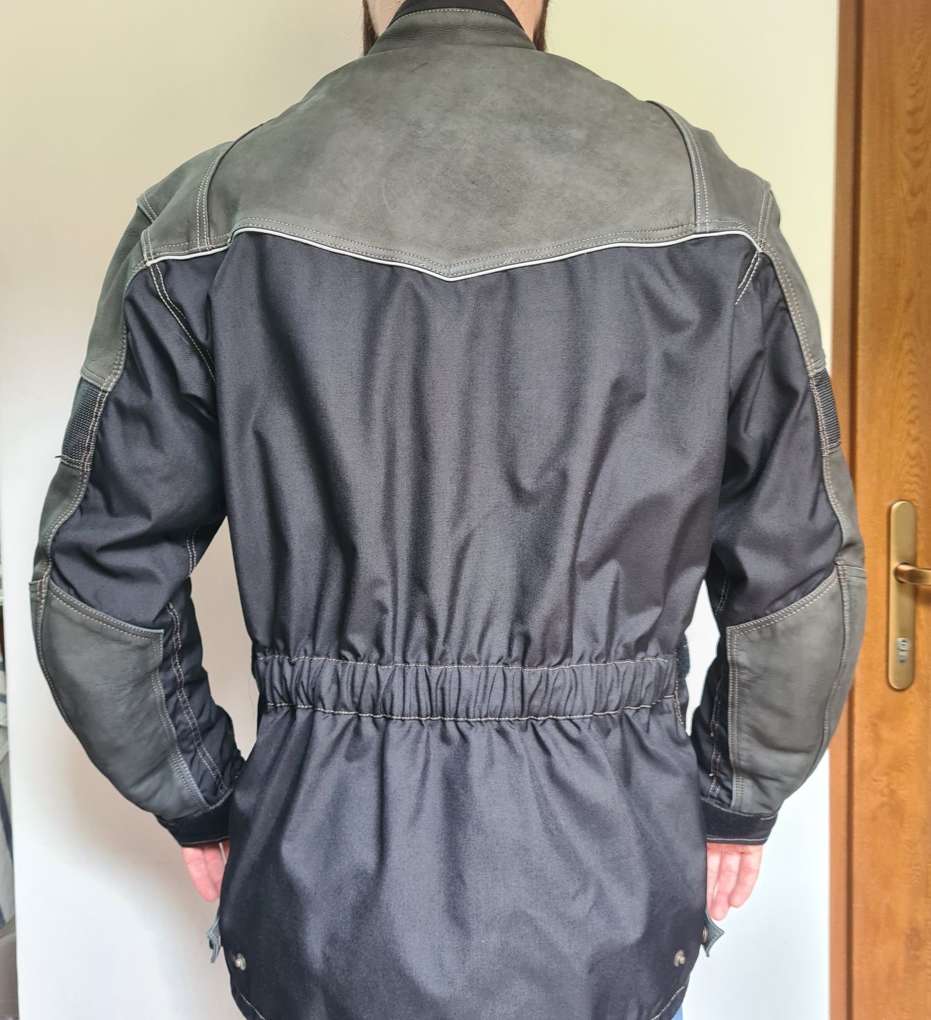 Geacă Moto piele+material, XXL