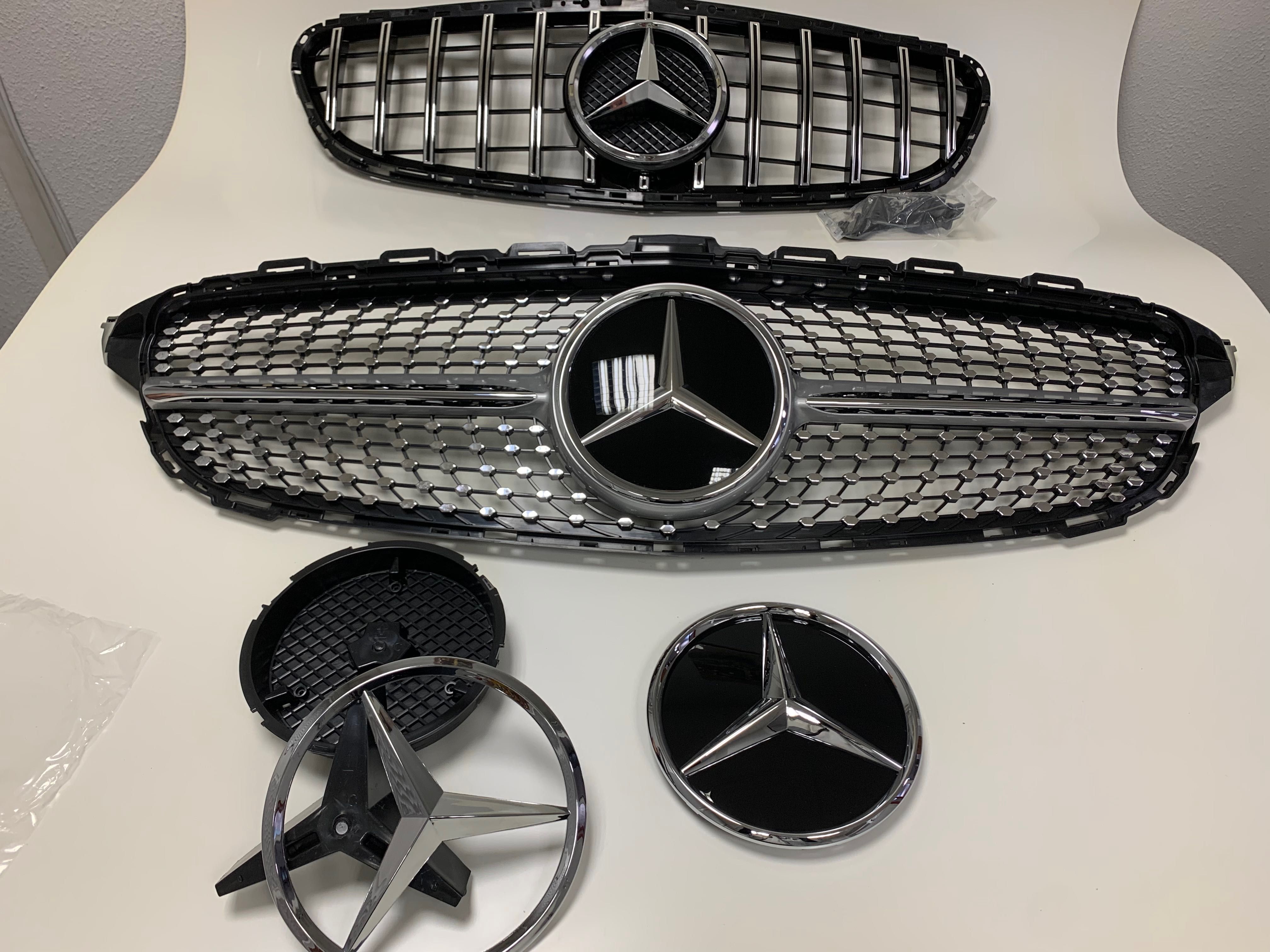 Решетка за Mercedes W176 facelift 16-18