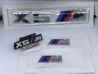 Set Embleme BMW X5M