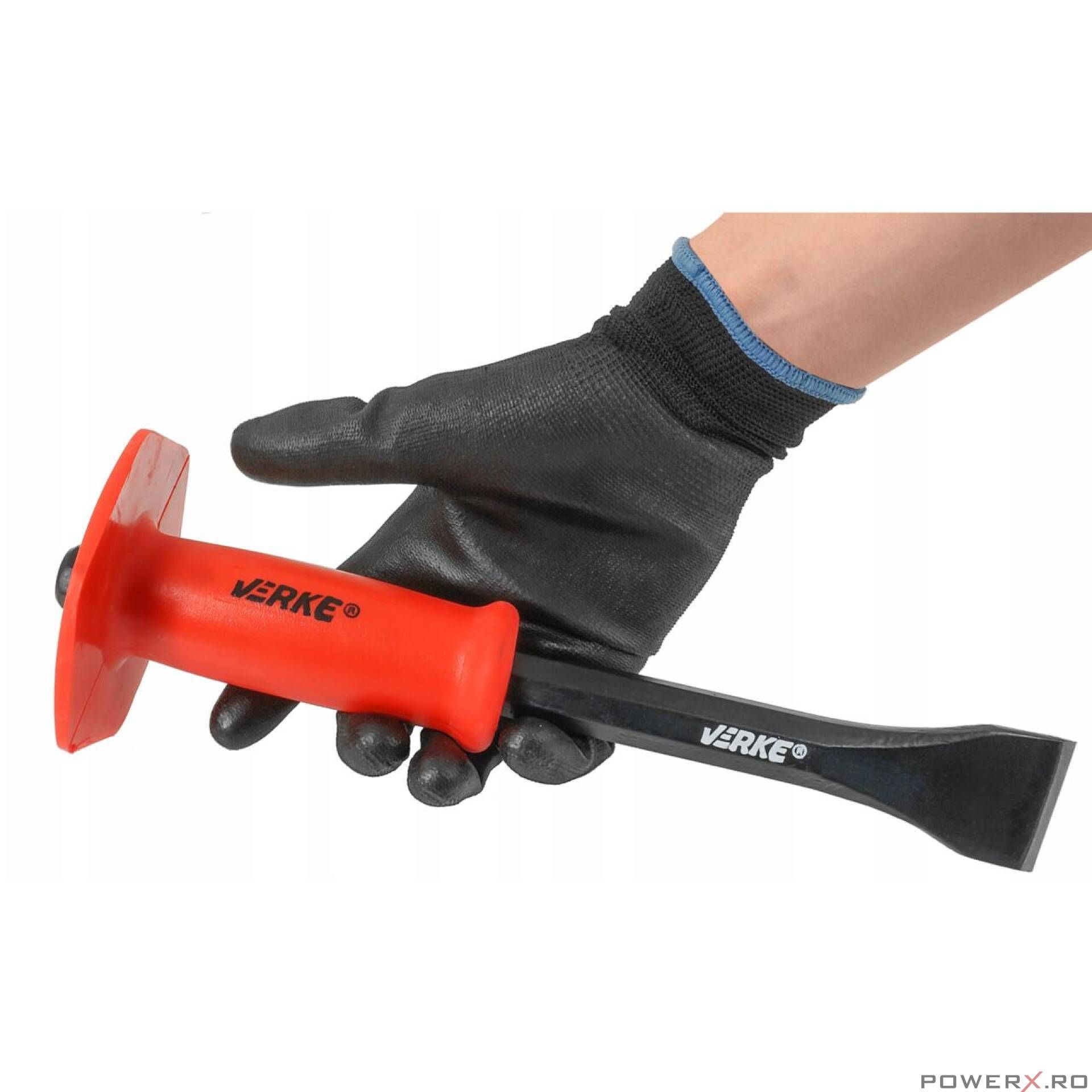 Dalta cu manson de protectie, pentru zidarie, beton, caramida, 300 x