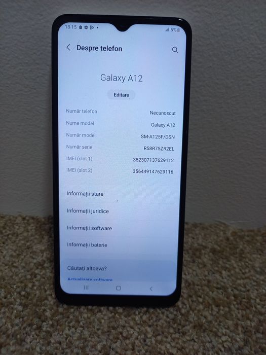 Samsung A12 ,impecabil