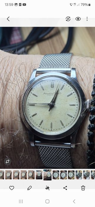 Ultim pret..IWC Schauffhausen cal 89, anii "50