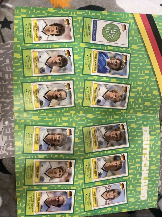 Panini football superstars 1984