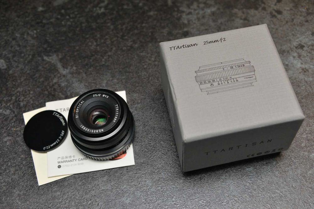 TTArtisan 25mm f2, Nikon Z
