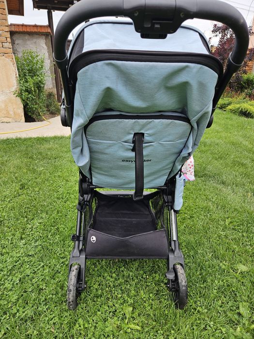 Спортна детска количка Easywalker Jackey, лесно сгъваема, Forest Green