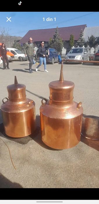 Vand repar cazane de țuica ma deplasez la domiciliu fac orce demensiun