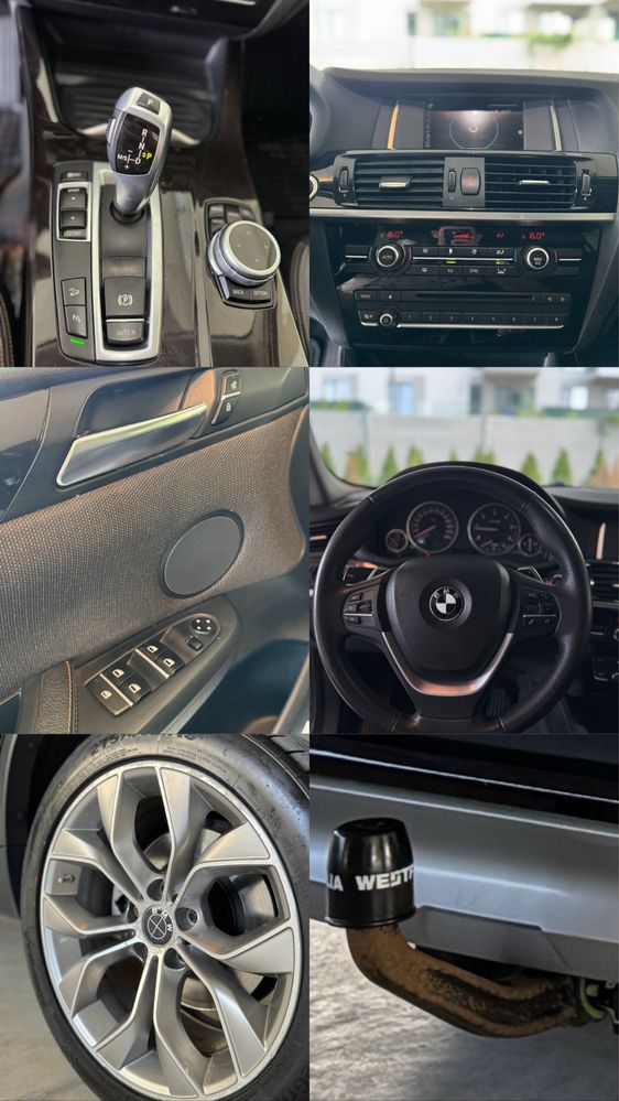 Bmw X3 , An de fab 2015 , Euro 6 , 2.0 Diesel , Cutie Automata