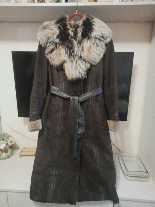 Дублёнка женская натуральная итальянская, брэнд RUBIS.