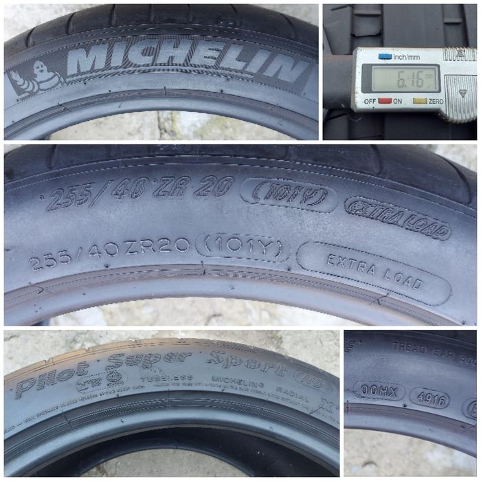 O bucată 255/40 R20 vară - una Michelin Hankook