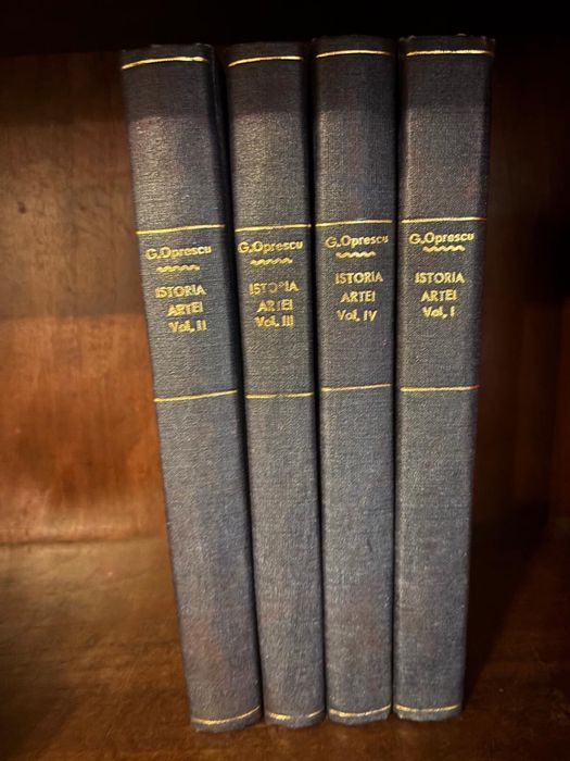 Manual de istoria artei vol 1-4, G. Oprescu
