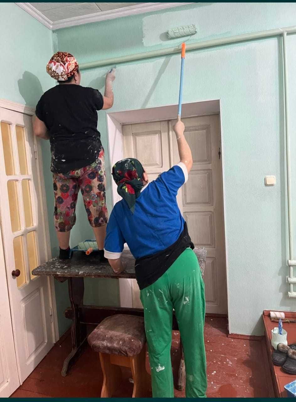 Побелка, покраска зданий, помещений, домов и квартир