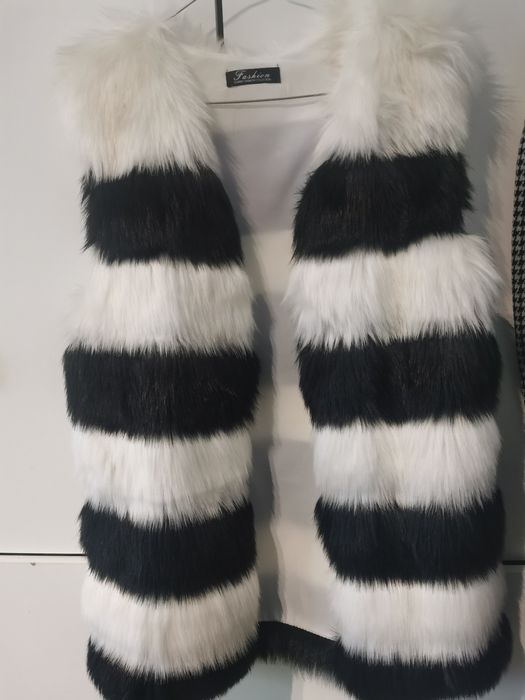 Vestă de blană damă