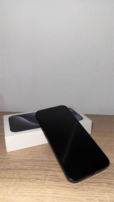 iPhone 15 Pro Blue Titanium 128GB – Stare excelentă
