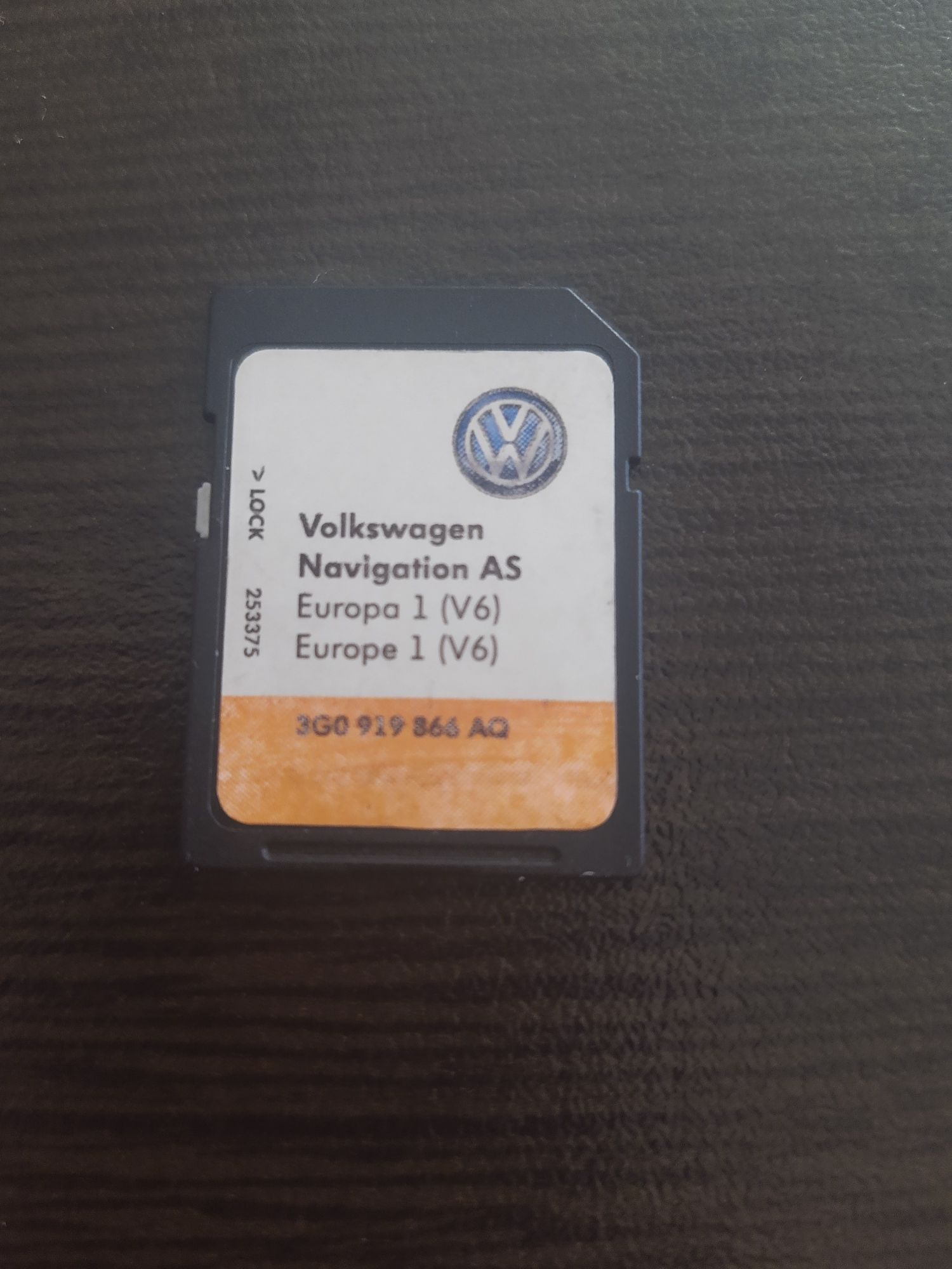 Volkswagen , Seat , Skoda оригинална навигационна карта на Европа