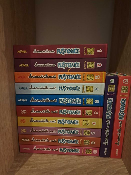 Cărți copii Jurnalul unei puștoaice volumele de Rachel Reene Russell