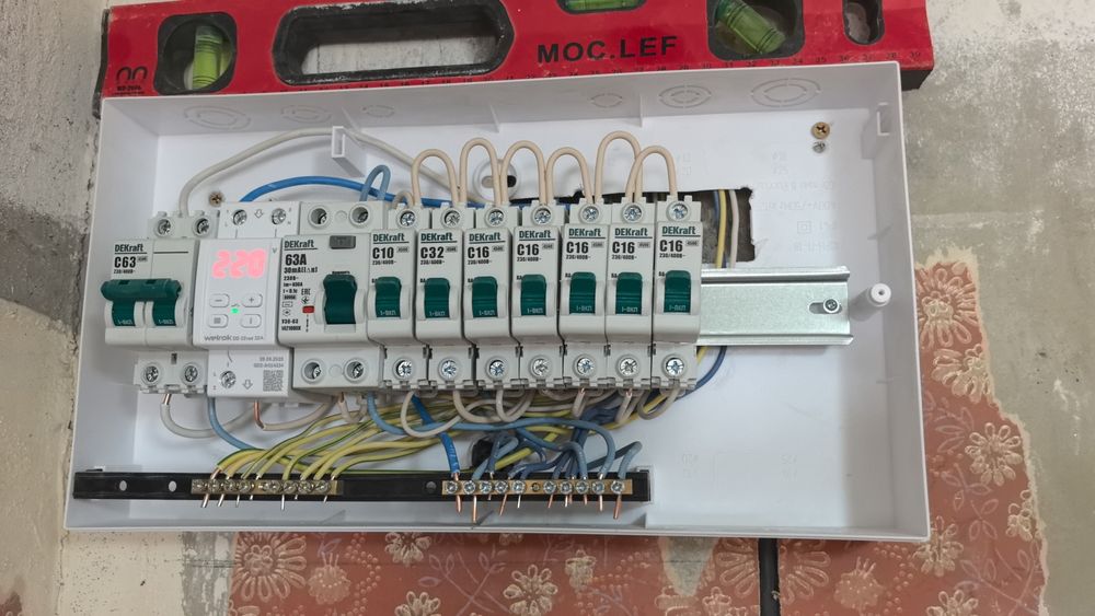 Электрик, электромонтаж, установка розеток