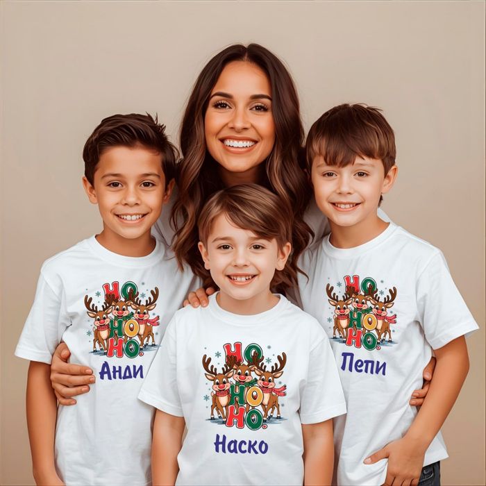 Коледни тениски супер качество на топ цена