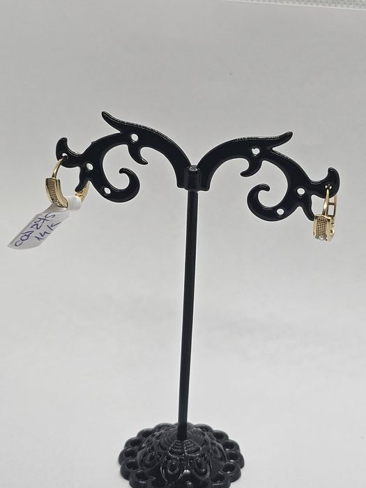 Vand cercei din aur 14 k 2.43 g cod 275