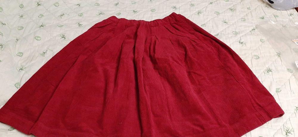 Юбка  вельвет (зима)