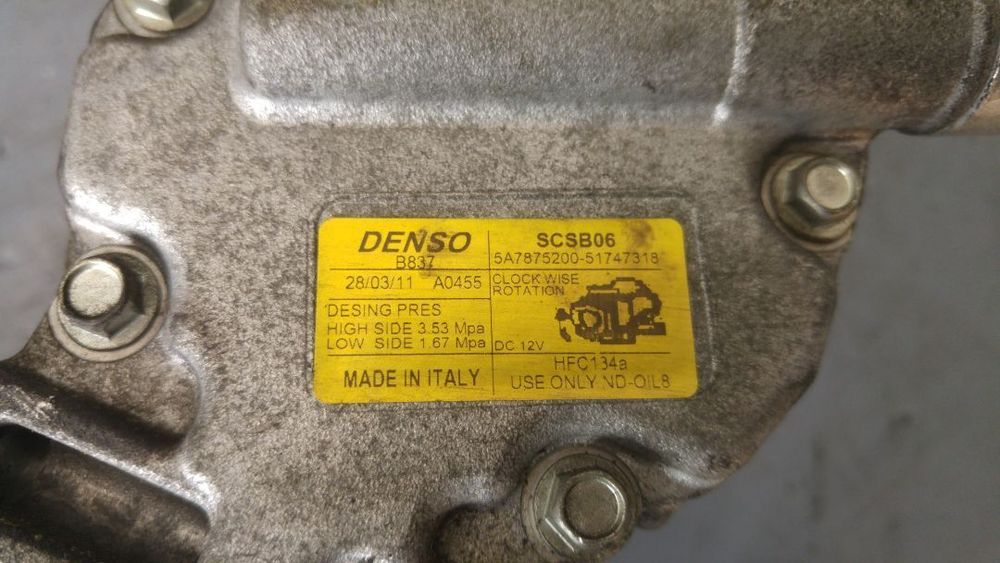 Compresor ac benz fiat bravo 2 5a7875200 51747318 scsb06