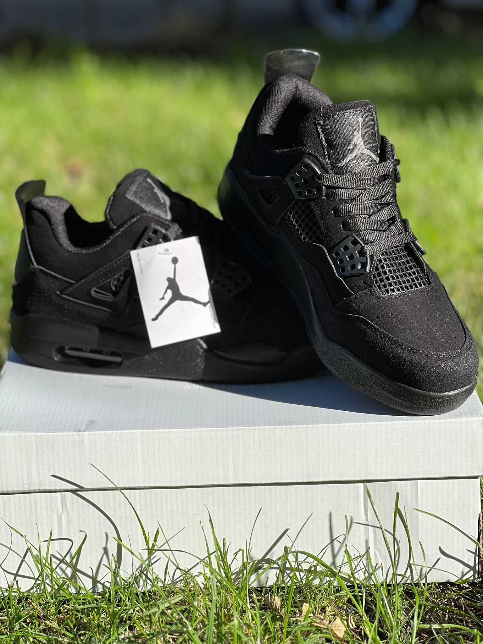 Jordan 4 black cat adidasi | snekersi | papuci