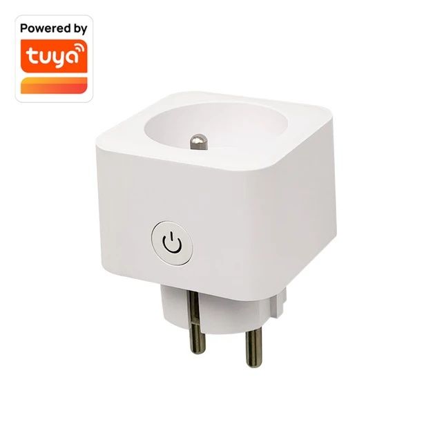 Priza inteligenta wireless cu contor energie Smart WiFi Wellux si Tuya