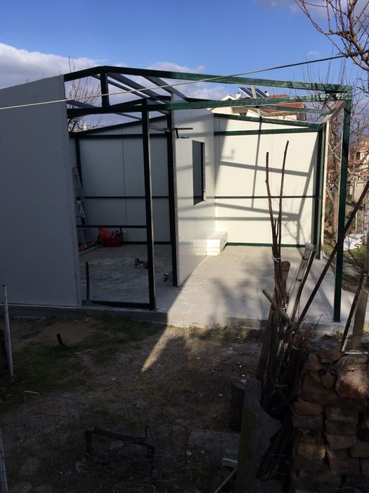 Метални Конструкции,Навеси,Къщи,Гаражи,Ферми,Халета ,Термопанели