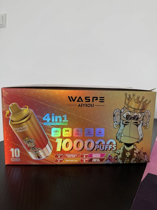 Vape Waspe 100k Pachet 4 bucati 4 in 1