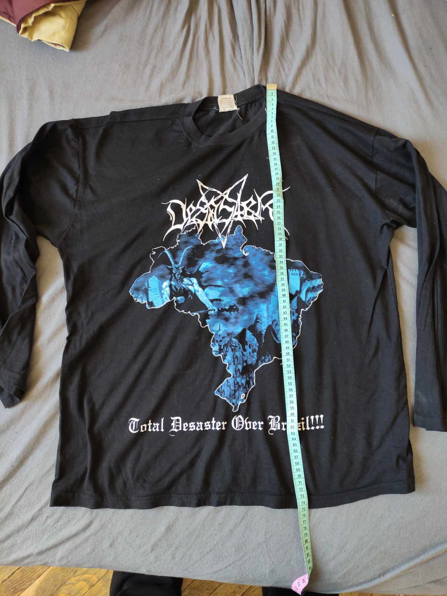 Блуза дълъг ръкав Desaster metal sodom slayer metallica venom death