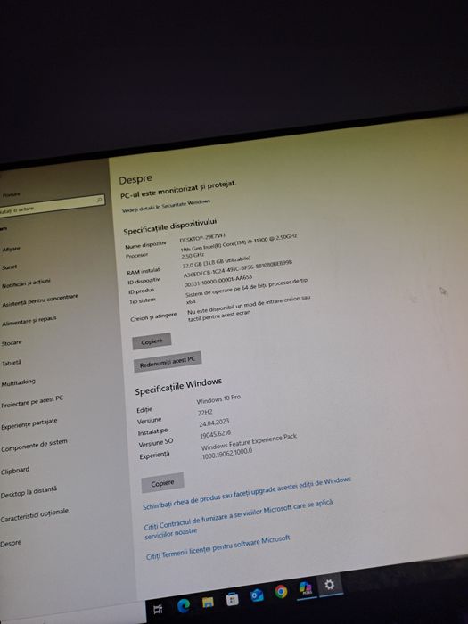Vând desktop gaming