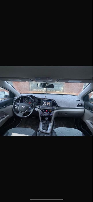 Накидка на панель hyundai elantra