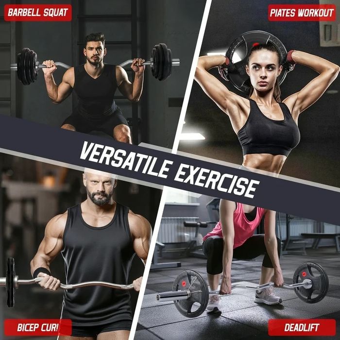 Крив лост ф50 плюс тежести ф50 с ръкохватки различни варианти