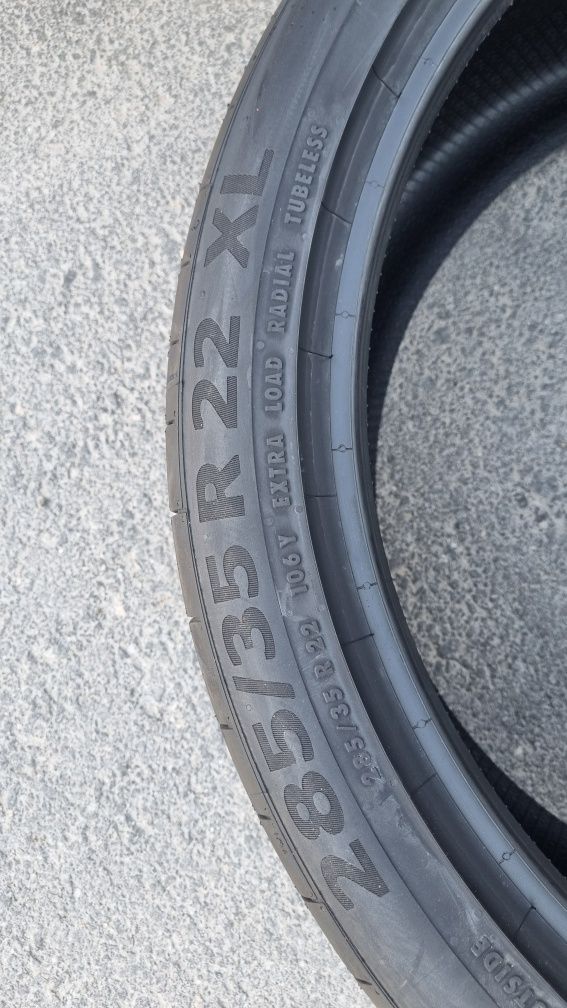 2бр Чисто нови летни гуми Continental Contakt 6  285/35R22