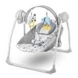 Kinderkraft - Leagan portabil 2 in 1 cu baterii sau conectare la priza