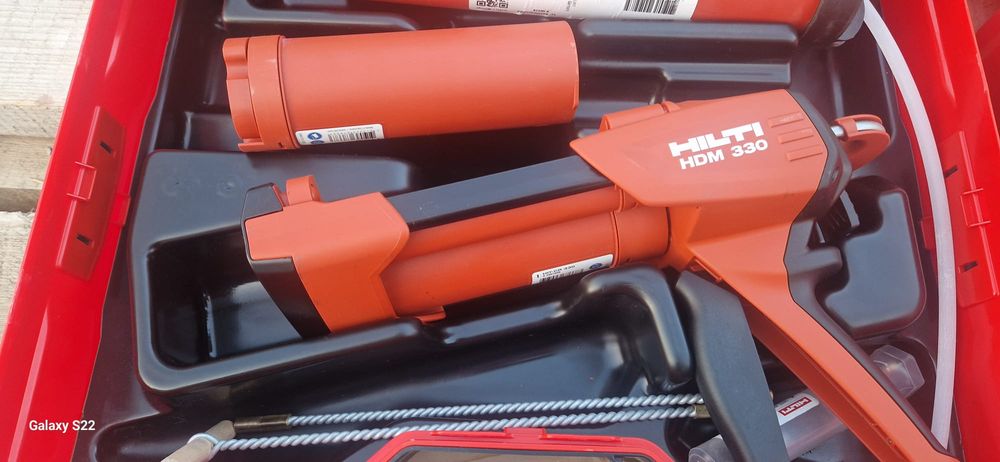 Hilti pistol de impact, ancora chimica
