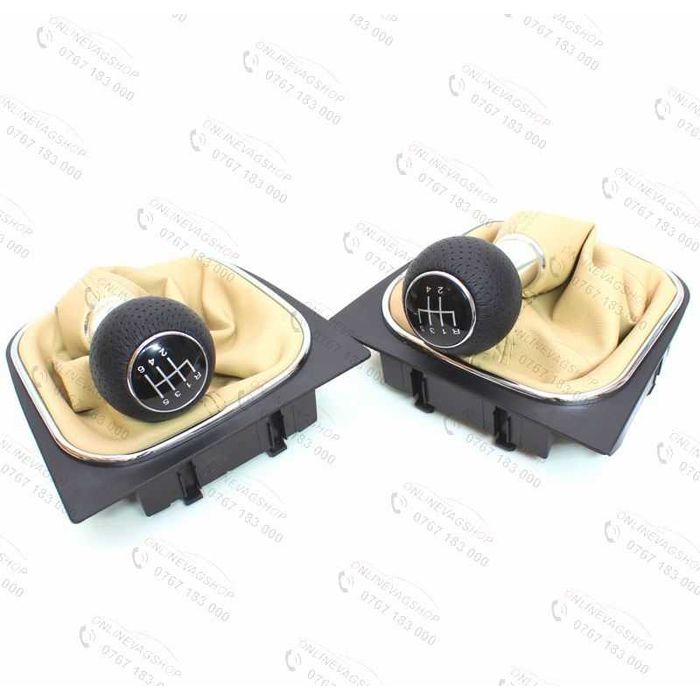 Nuca piele perforata S-line + manson VW Golf 5, Golf 6, Jetta