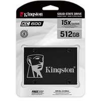 SSD накопитель 512 Gb Kingston KC600, 2.5", SATA III