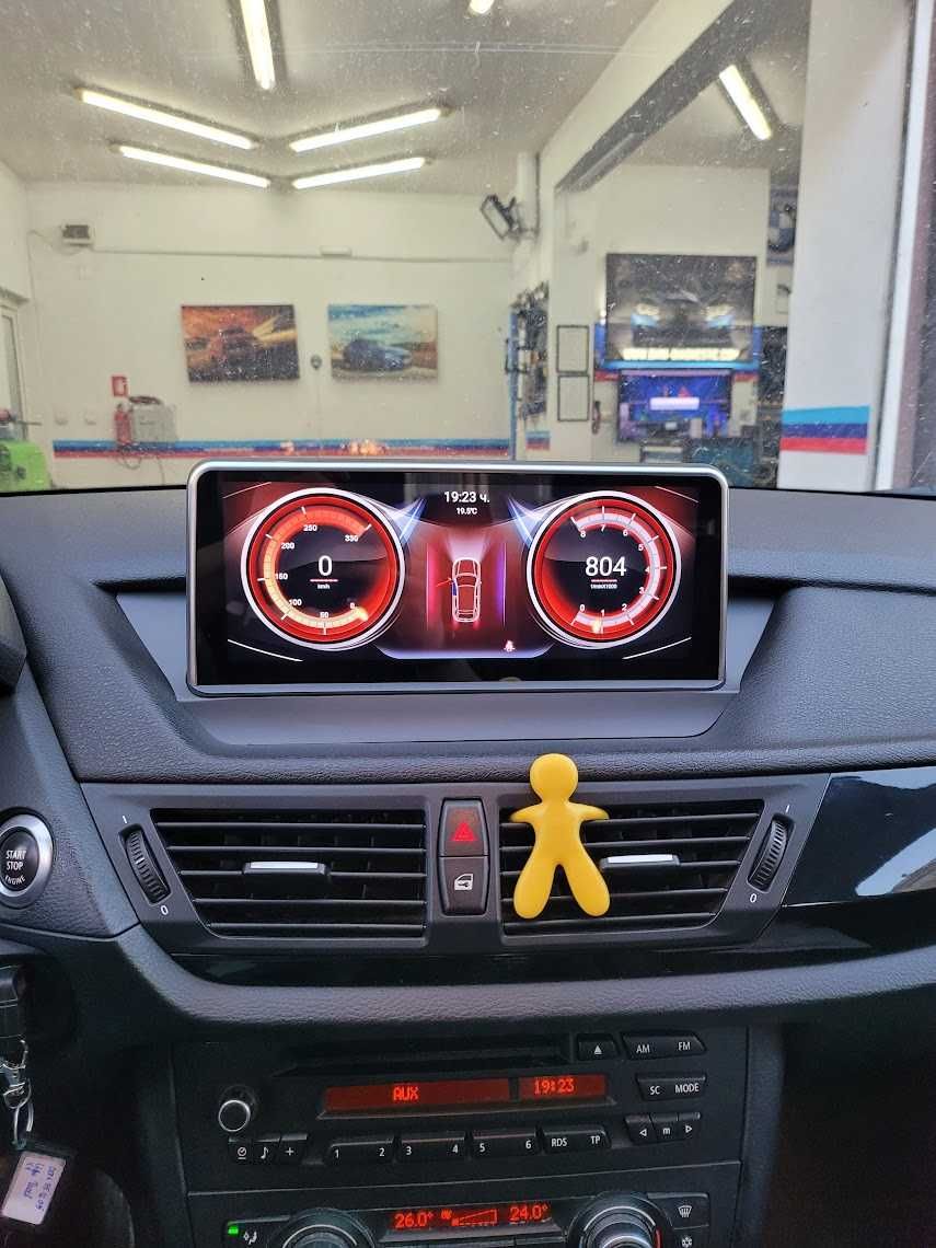 Навигация с ANDROID 12 8GB BMW X1 E84 10.25 инча Андроид БМВ Е84 WiFi