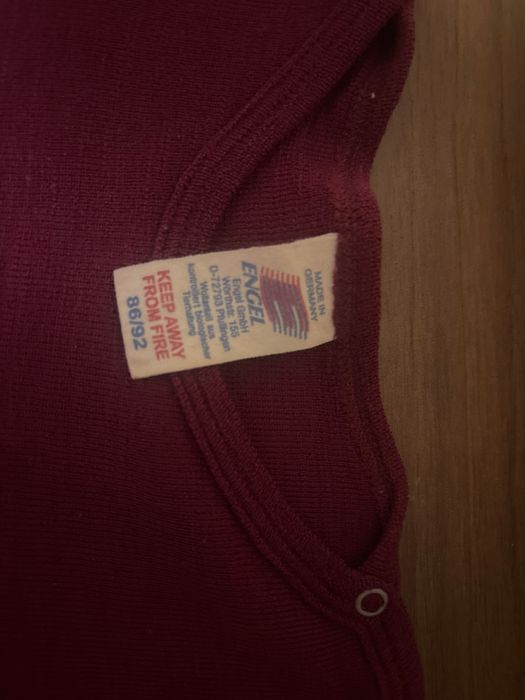 Меринос боди и жилетка детски