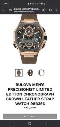 Vand Ceas Bulova Precisionist Ediție Limitată