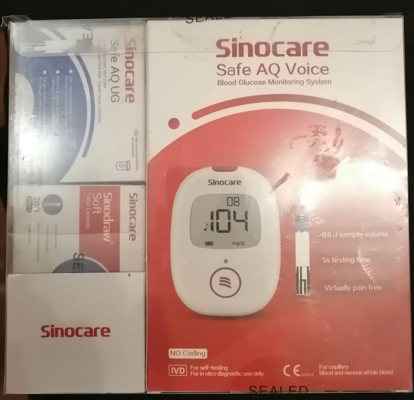 Комплект за кръвна захар Sinocare